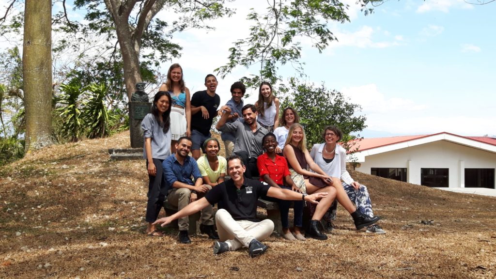 Responsible Management course group photo Costa Rica February 2019