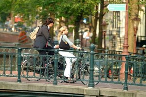 Amsterdam fietsers